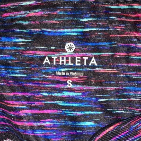 Athleta Leggings Size‎ Small Interstellar High-Rise Mesh Chaturanga Tight 7/8 - Picture 9 of 11